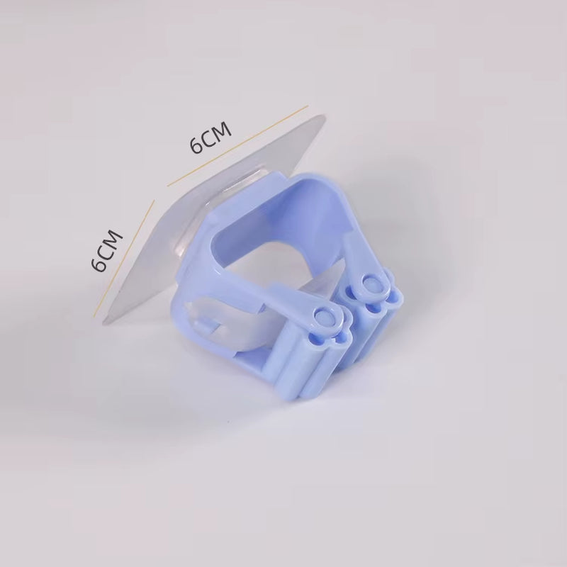Transform Your Space with Our Strong Adhesive Multi-Purpose Hooks - Perfect for Organizing Mops, Brooms, and More!