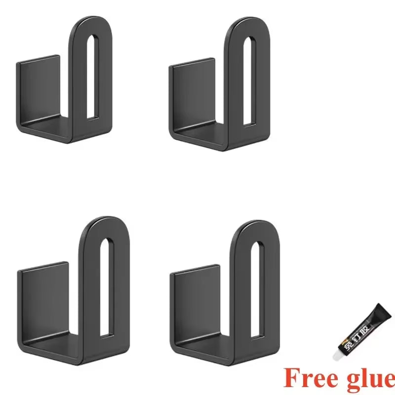 Versatile Wall-Mounted Organizer Rack for Pot Lids, Cutting Boards, and Kitchen Accessories