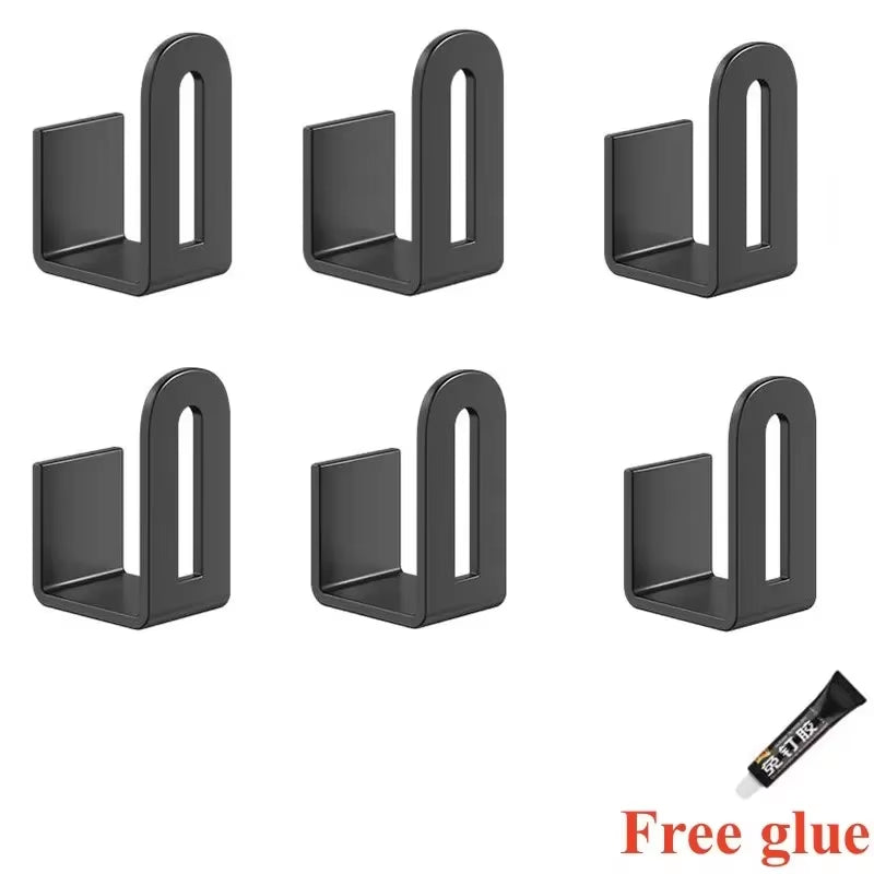 Versatile Wall-Mounted Organizer Rack for Pot Lids, Cutting Boards, and Kitchen Accessories