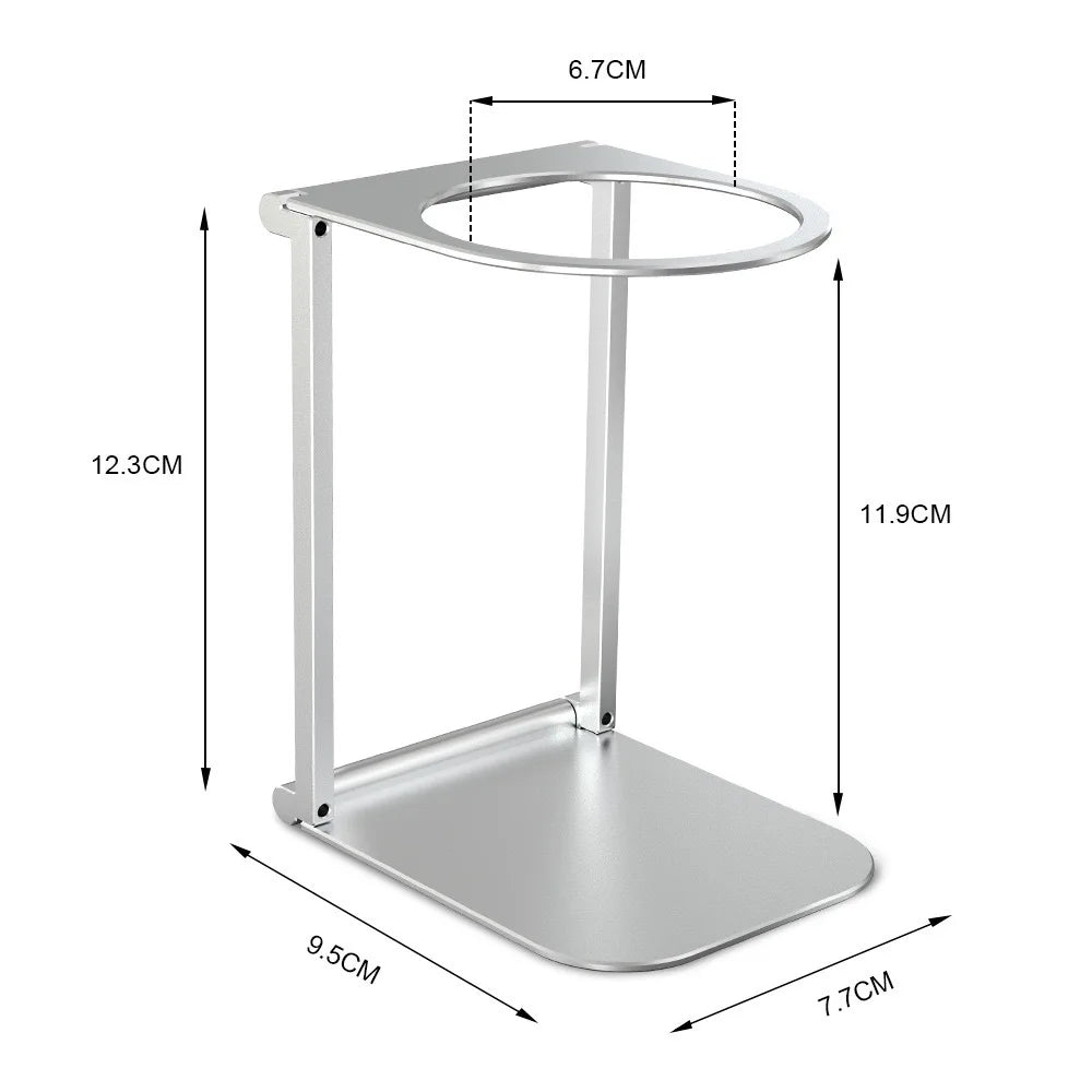 Elevate Your Coffee Experience with the Foldable Aluminum Alloy Drip Holder for Portable Espresso Machines