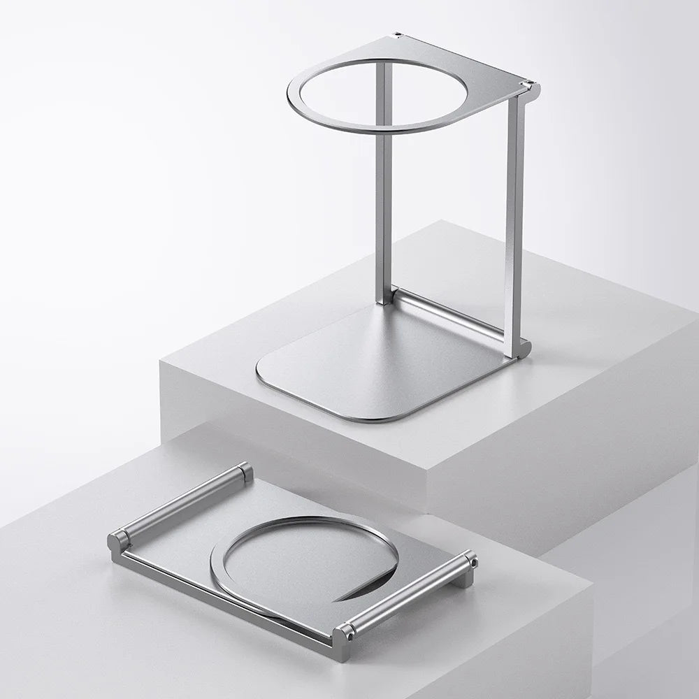 Elevate Your Coffee Experience with the Foldable Aluminum Alloy Drip Holder for Portable Espresso Machines