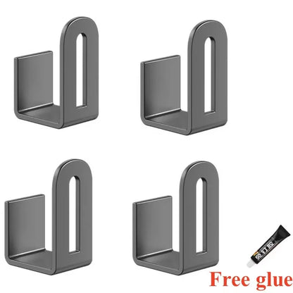 Versatile Wall-Mounted Organizer Rack for Pot Lids, Cutting Boards, and Kitchen Accessories